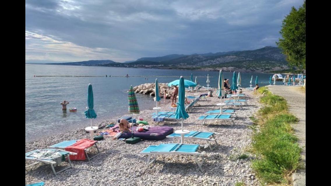 Appartamento Casa del Sole Klenovica Esterno foto