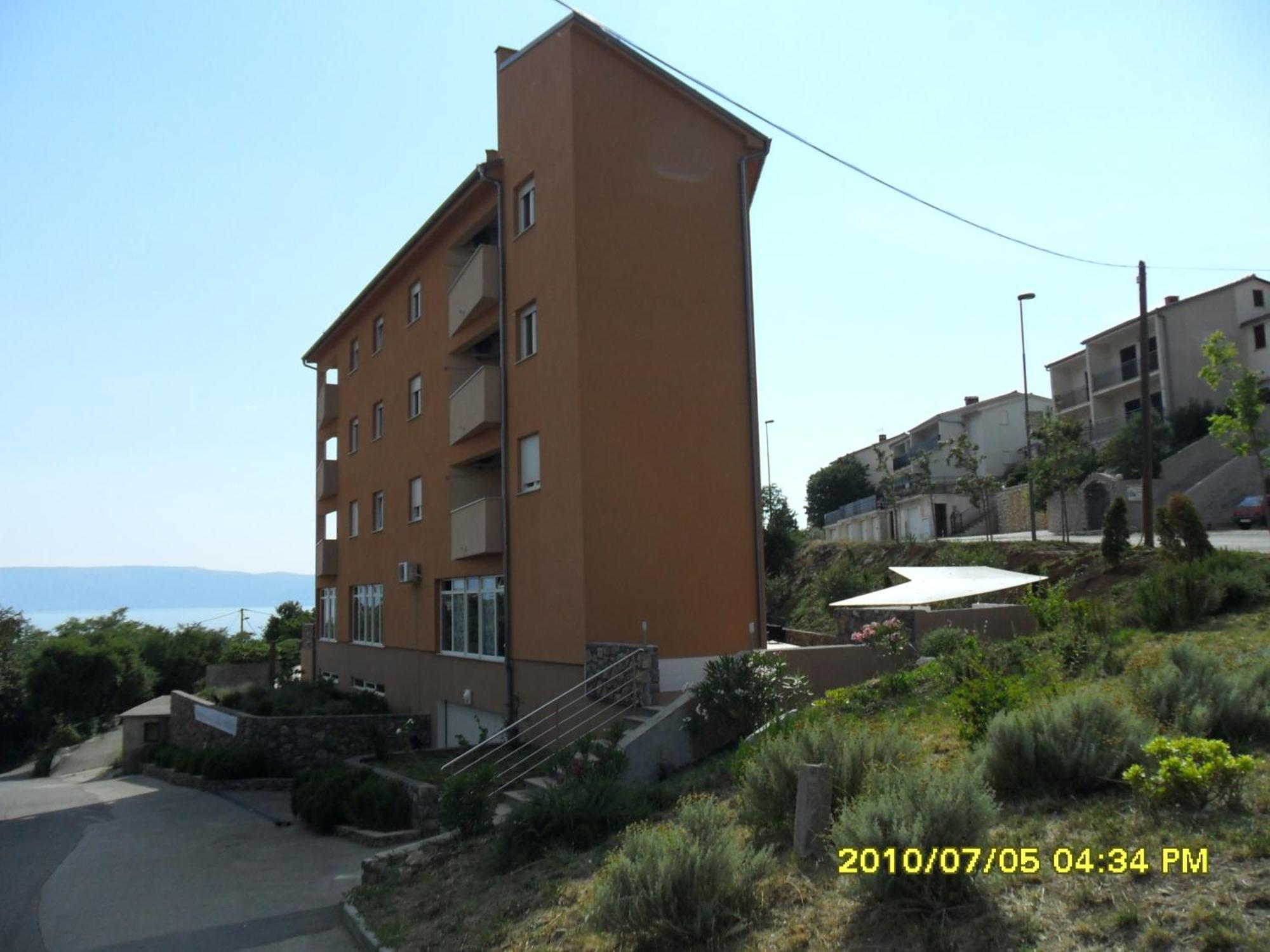 Appartamento Casa del Sole Klenovica Esterno foto