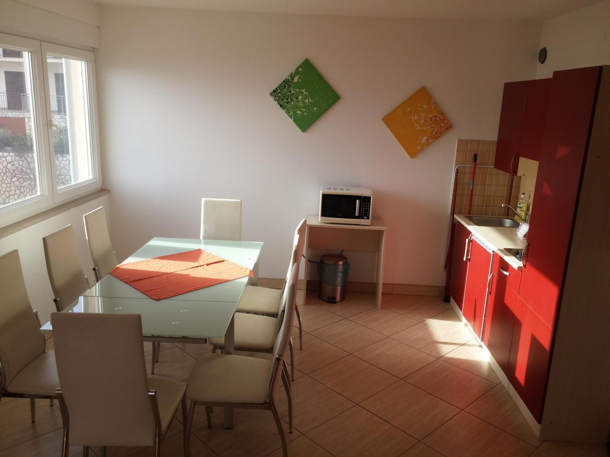 Appartamento Casa del Sole Klenovica Esterno foto