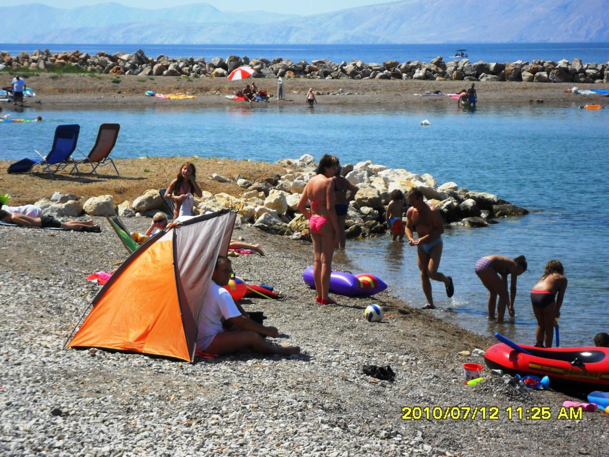 Appartamento Casa del Sole Klenovica Esterno foto